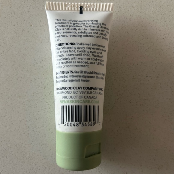 NENA Glacial Oceanic Clay Mask with Skincare Samples - Picture 12 of 16